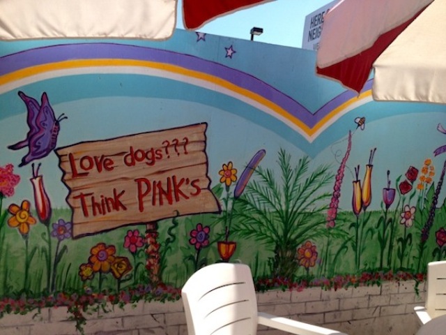 Pink's Hot Dog Los Angeles