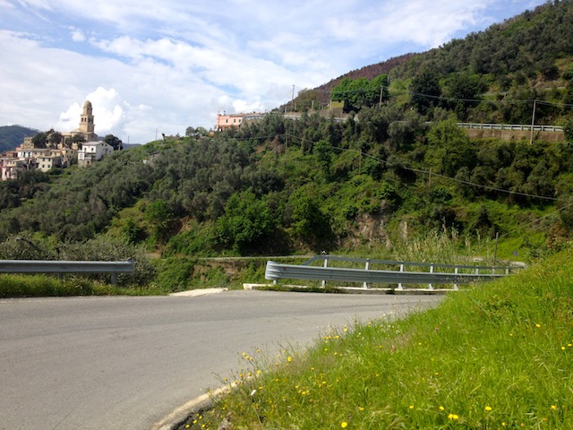 estrada para Monterosso