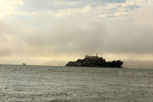 A famosa Alcatraz! Do Pier é possivel ver a ilha