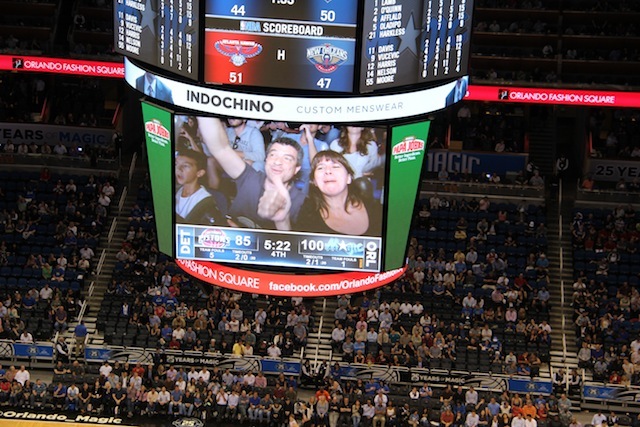 Jogo Basquete Amway Center Orlando Florida Quarta Feira Janeiro 2020 —  Fotografia de Stock Editorial © headlinephotos #405344840