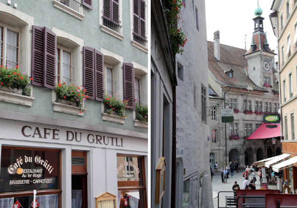 A dica de restaurante no caminho é o Cafe Du Grutli - super bem recomendado!