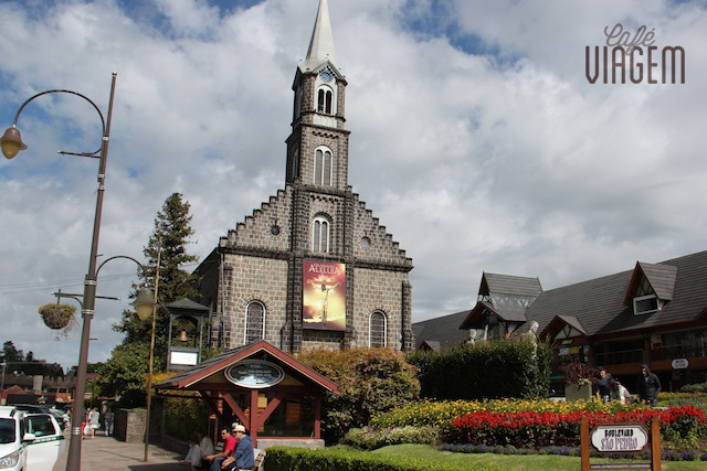 A igreja principal onde acontecem os eventos religiosos de Páscoa