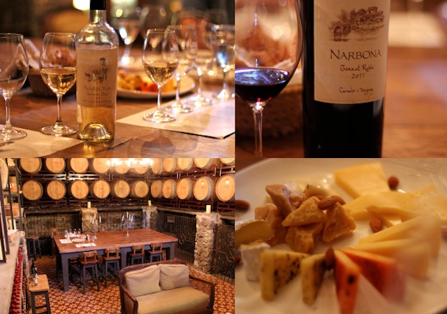 O clima fantástico da experiência de degustação dos vinhos Narbona