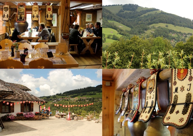 paradinha para almoço nas montanhas no Buvette D'Alpage Chez Boudji 