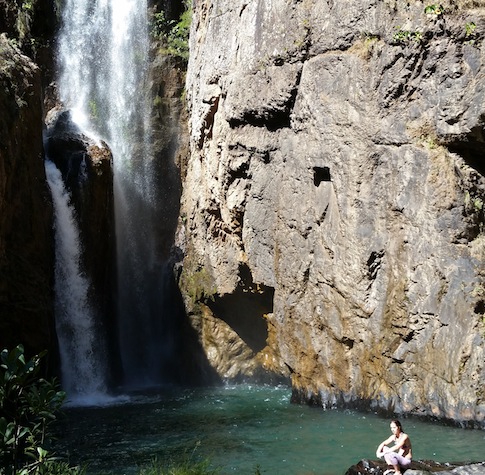 Cachoeira do Encontro - Macaquinhos d