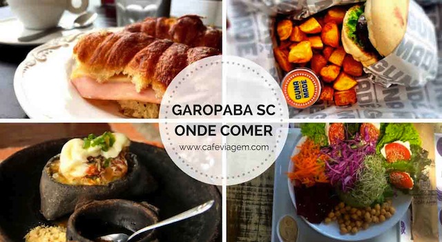 onde comer em Garopaba
