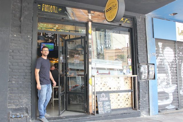 o FoodBall na Rua Rua do Futebol em Porto Alegre
