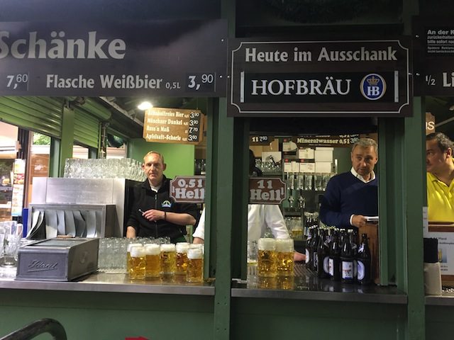 melhores biergarten de Munique