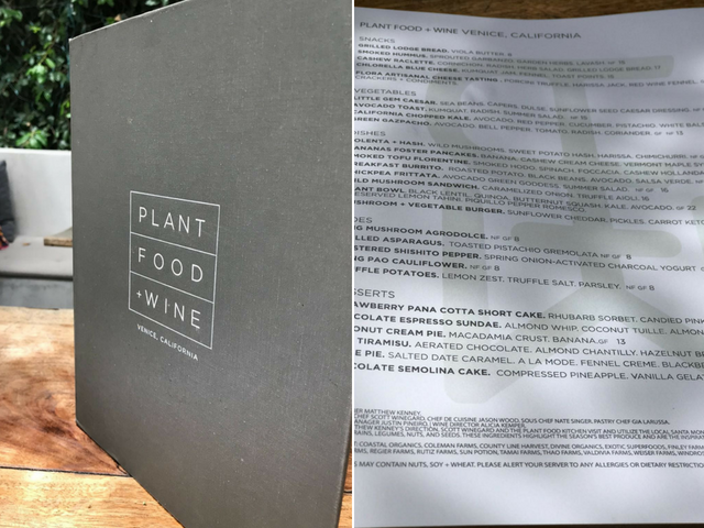 Plant Food and Wine