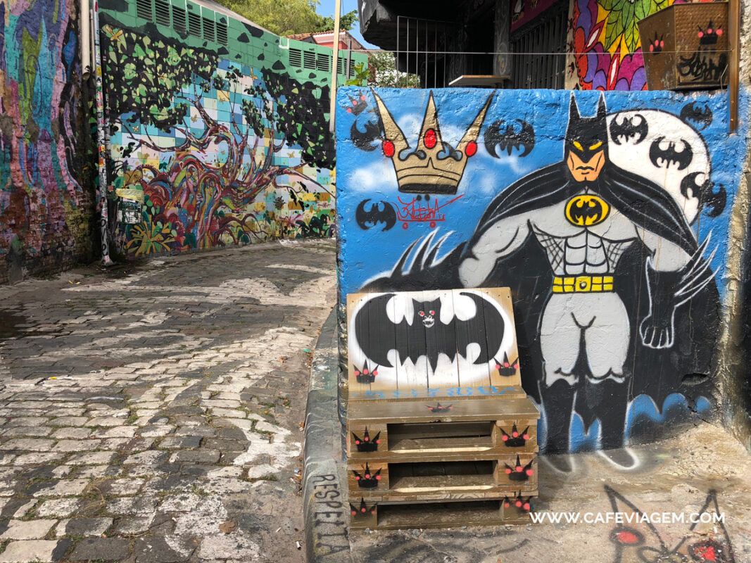 Beco do Batman na Vila Madalena