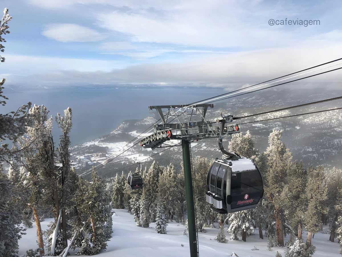 esqui em Heavenly Lake Tahoe
