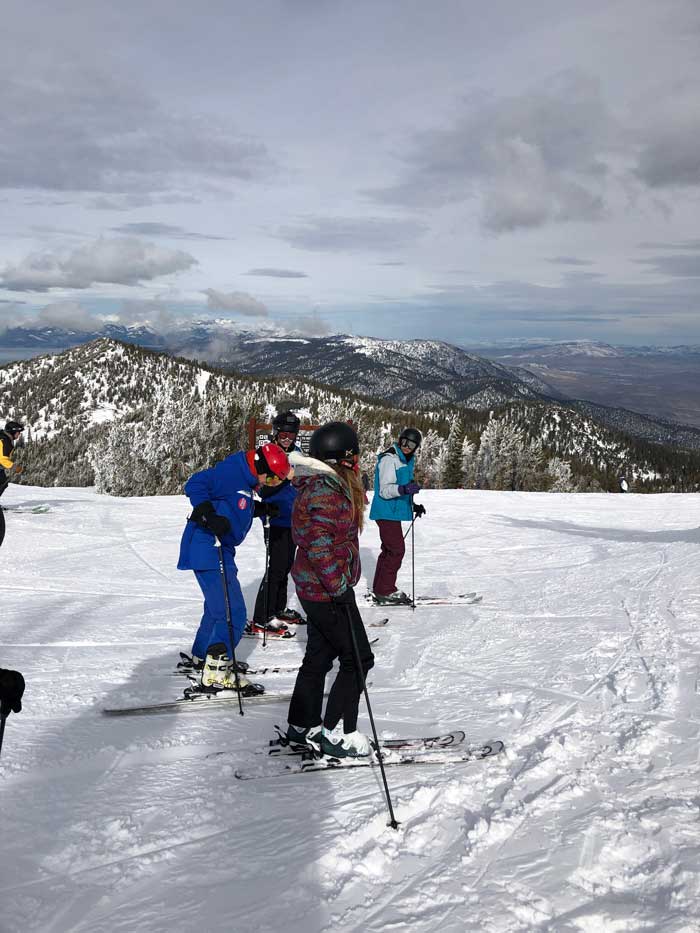esqui em Heavenly Lake Tahoe