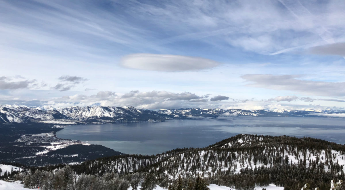 esqui em Heavenly Lake Tahoe California