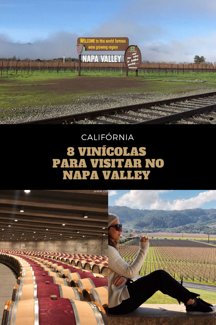 melhores vinícolas Napa Califórnia