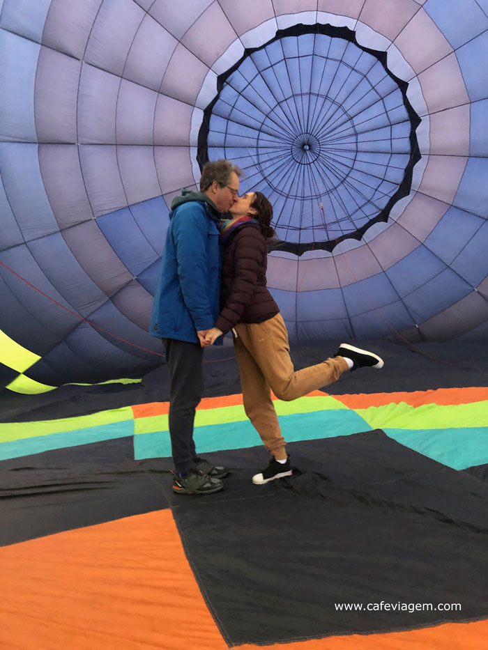 voo de balão em Torres