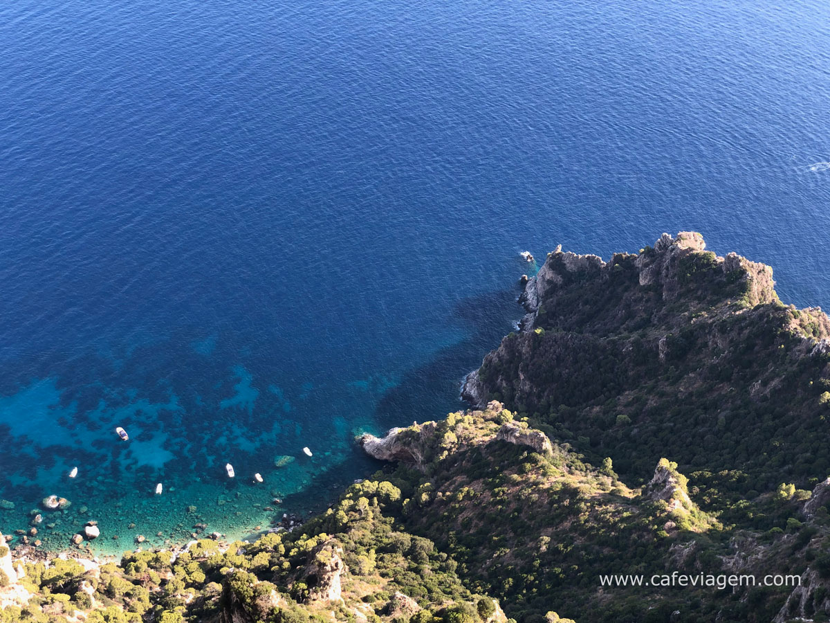 Praias em Capri