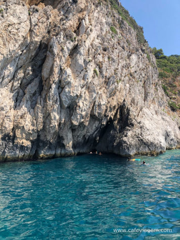 passeio de barco em Capri