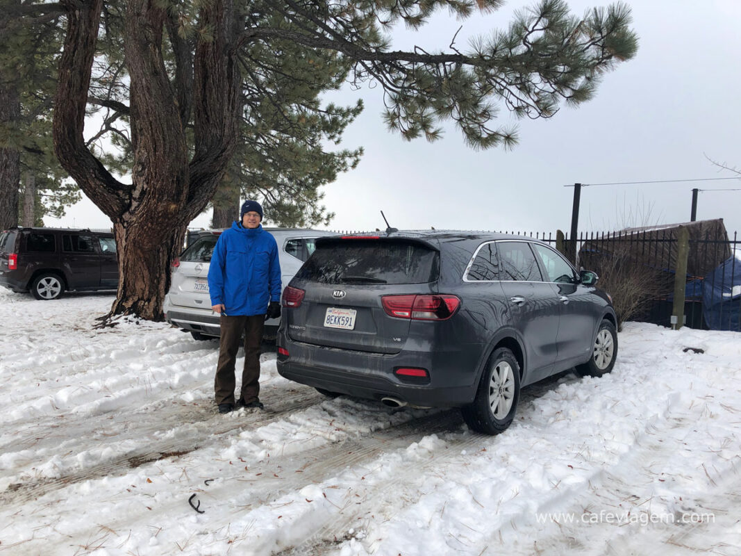 carro para dirigir na neve