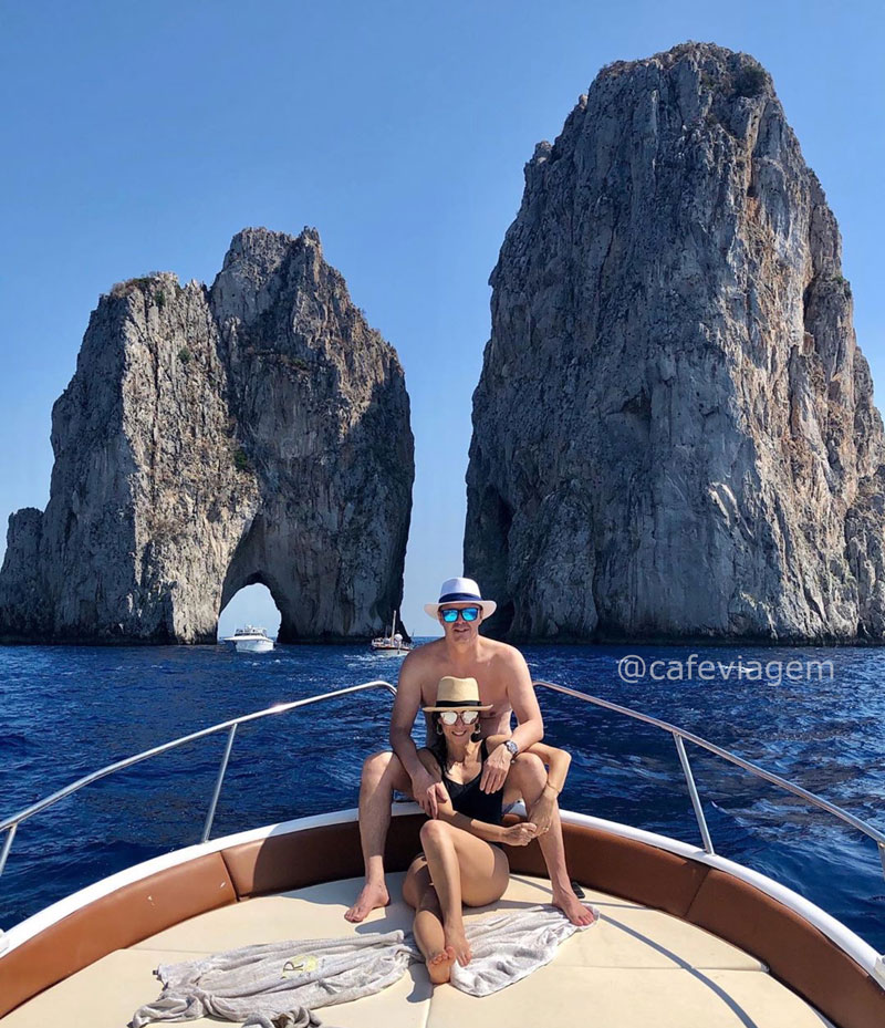 passeio barco Capri