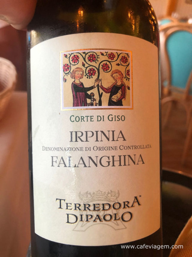 Falanghina vinhos sul da Italia