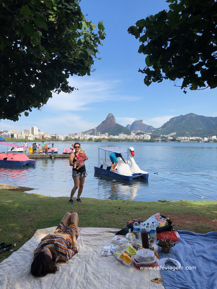 Rio de Janeiro ao ar livre com crianças