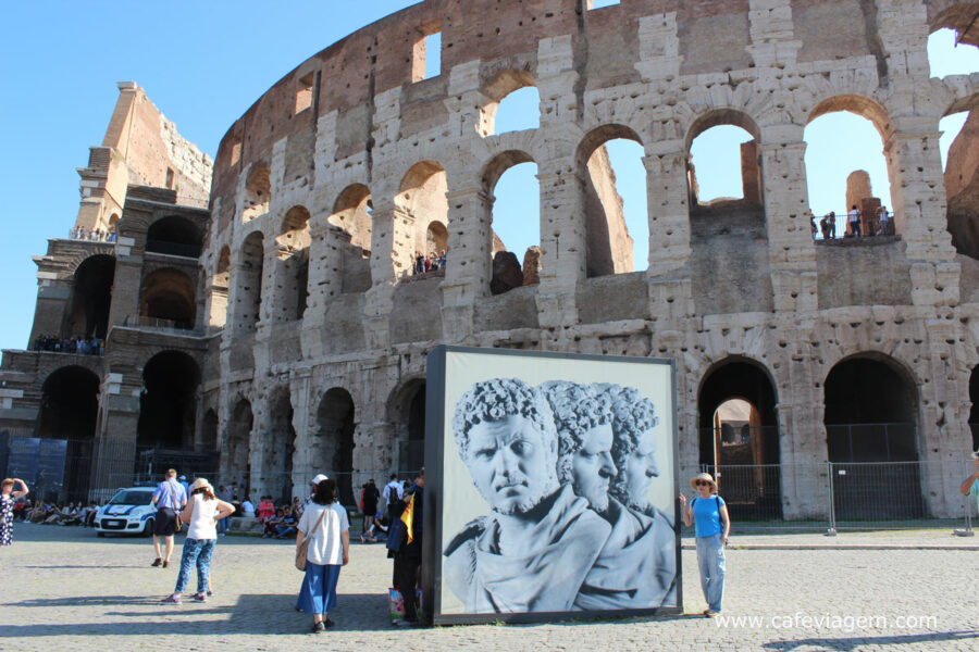 Coliseu De Roma Cara A Cara Com O Gigante Da História
