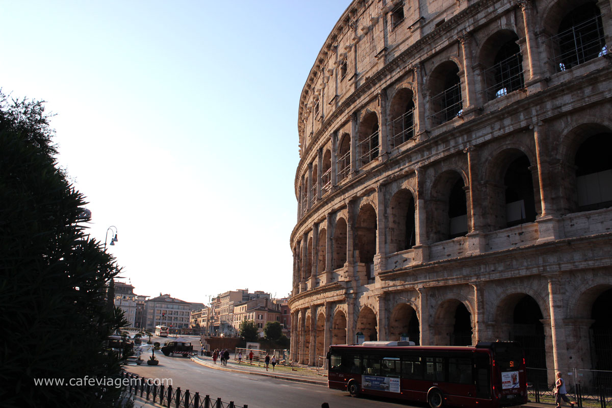 Coliseu de Roma como é a visita