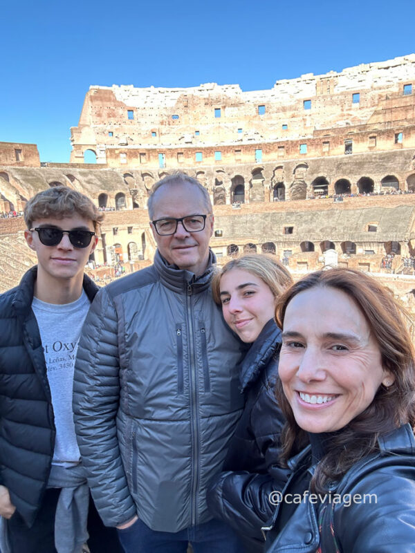 visita ao Coliseu de Roma