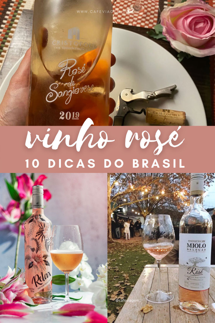 vinho rosé brasileiro