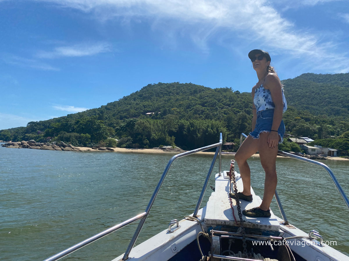 passeio de barco em Florianópolis