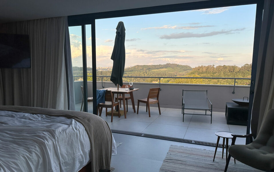 onde ficar no Vale dos Vinhedos com vista