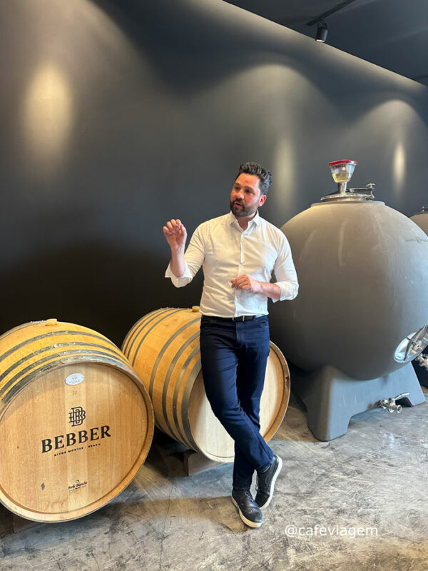 Felipe Bebber enólogo vinícola