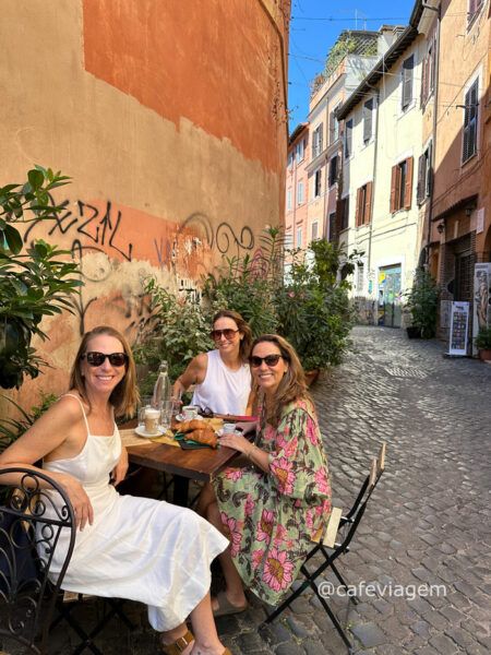 onde comer no Trastevere Roma
