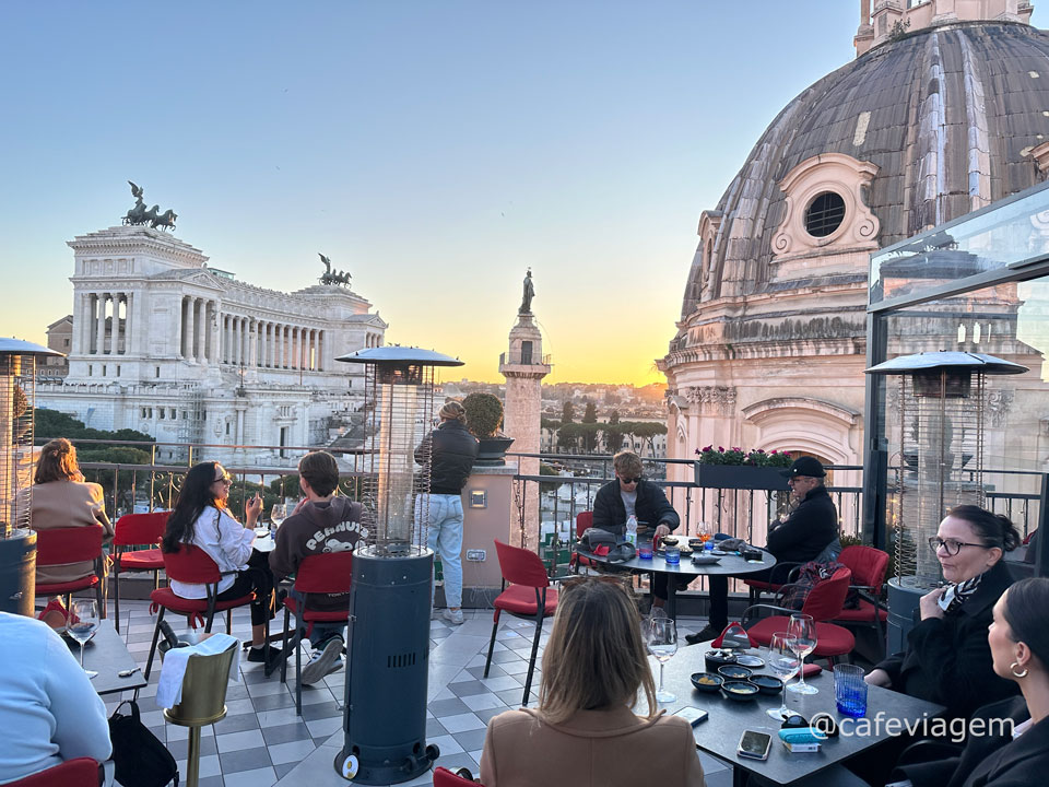 hotel com melhor vista em Roma