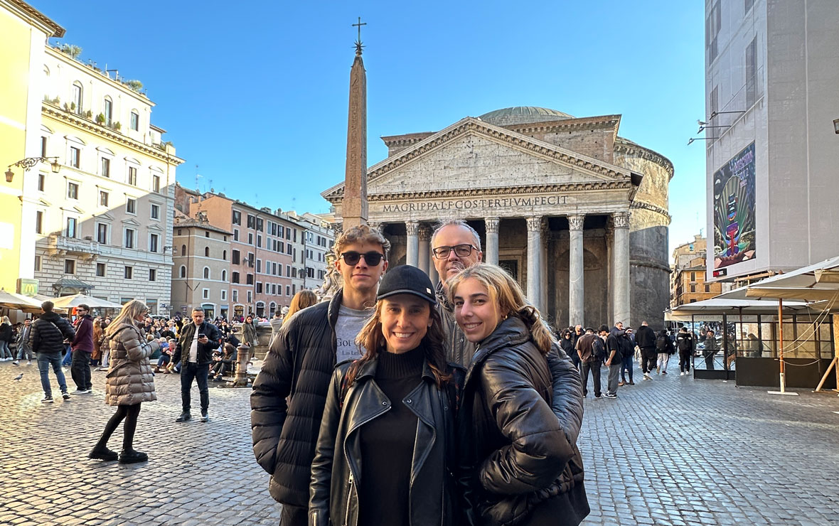 Roma em família