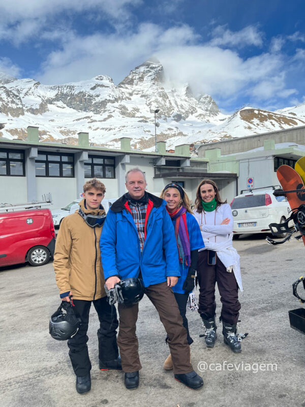 Inverno na Itália Roteiro Cervinia