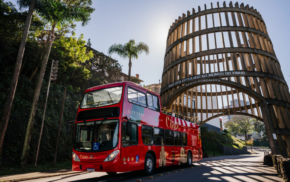 onibus city tour região uva e vinho serra gaucha