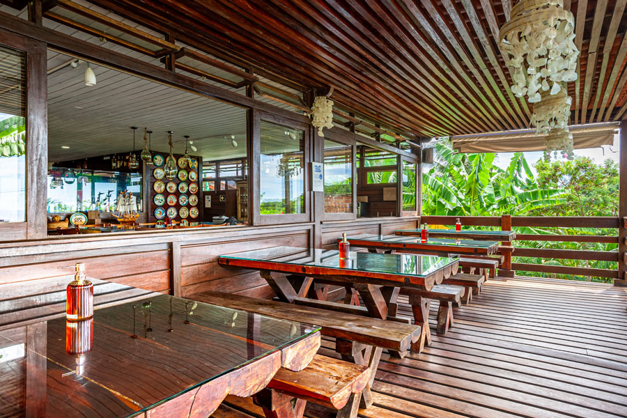 restaurante Varanda em Noronha