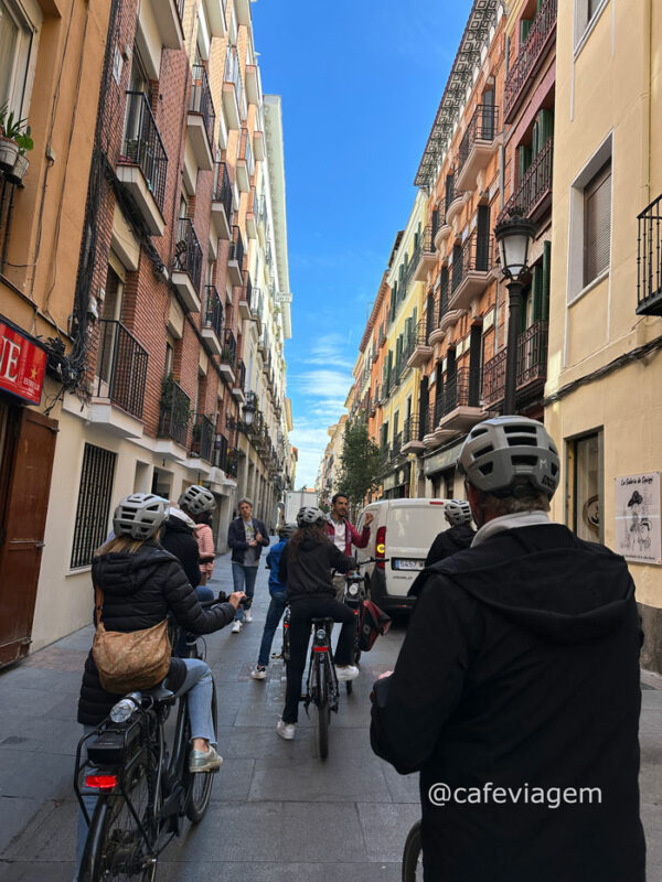 Madri de bicicleta tour guiado