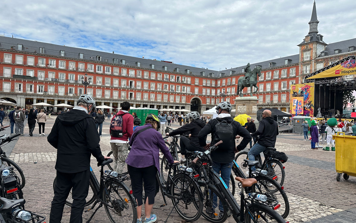 Madri de bicicleta tour guiado