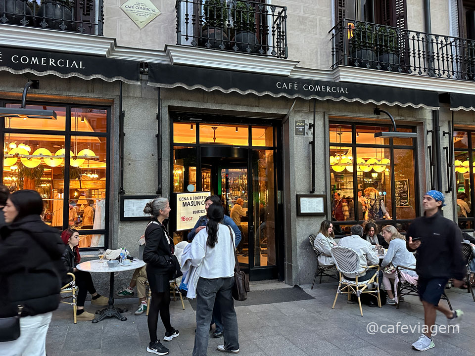 Cafe Comercial Madri