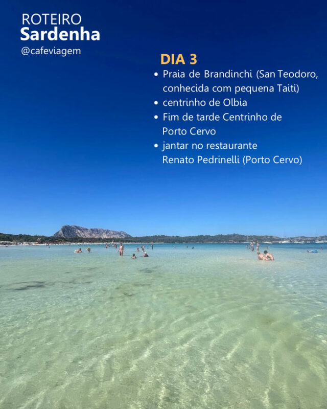 roteiro Sardenha na Costa Esmeralda 
