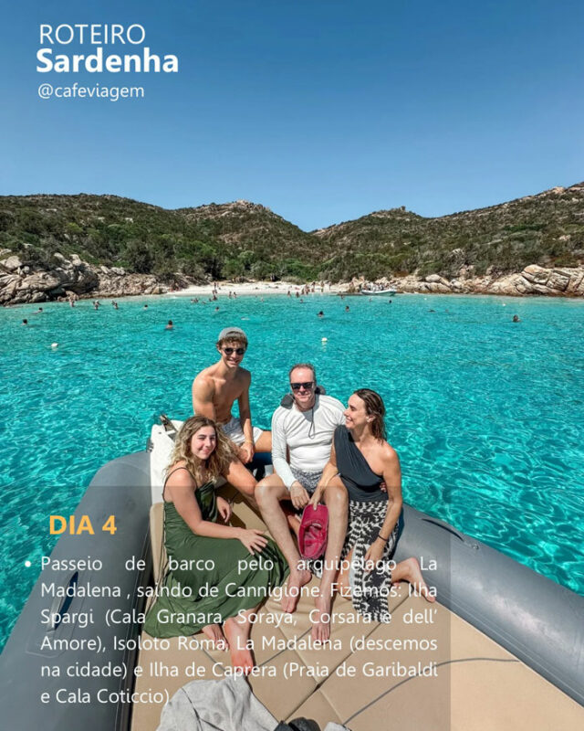 Sardenha de barco La Maddalena