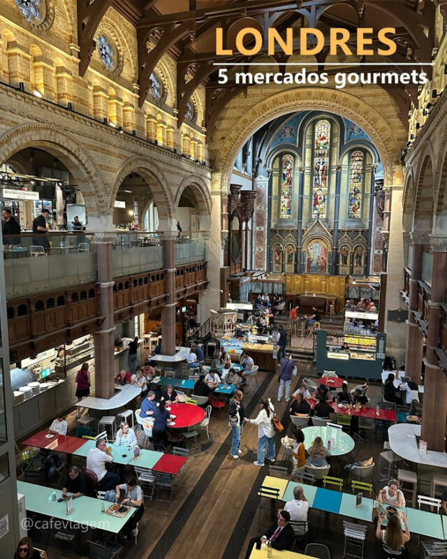 mercados em Londres gastronomico 