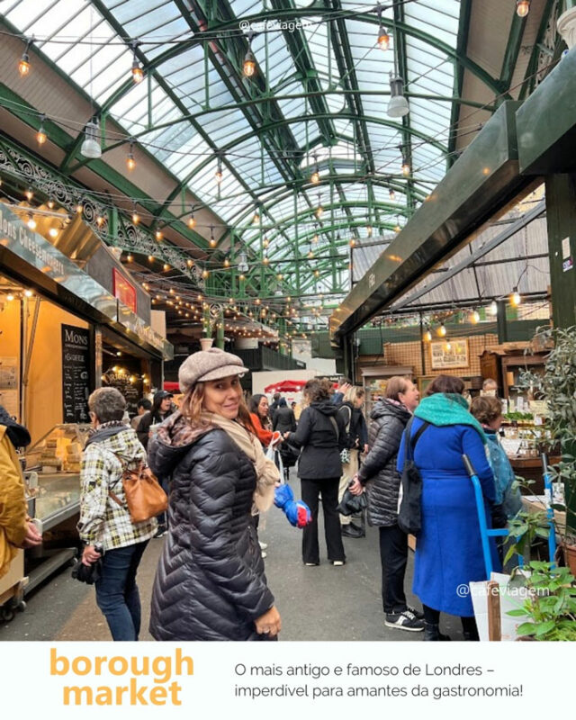mercados em Londres Borough Market