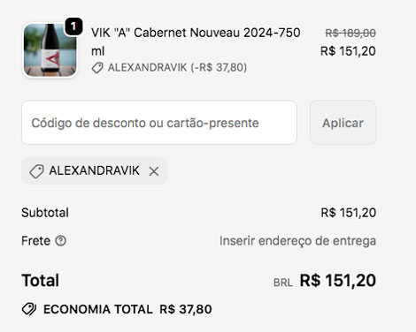 VIK A Cabernet Nouveau