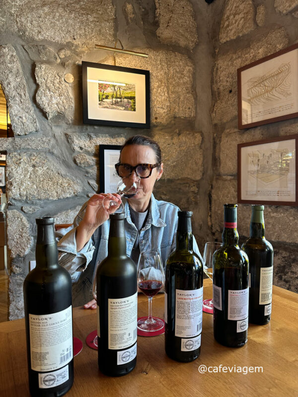degustação Taylor´s vinho do Porto