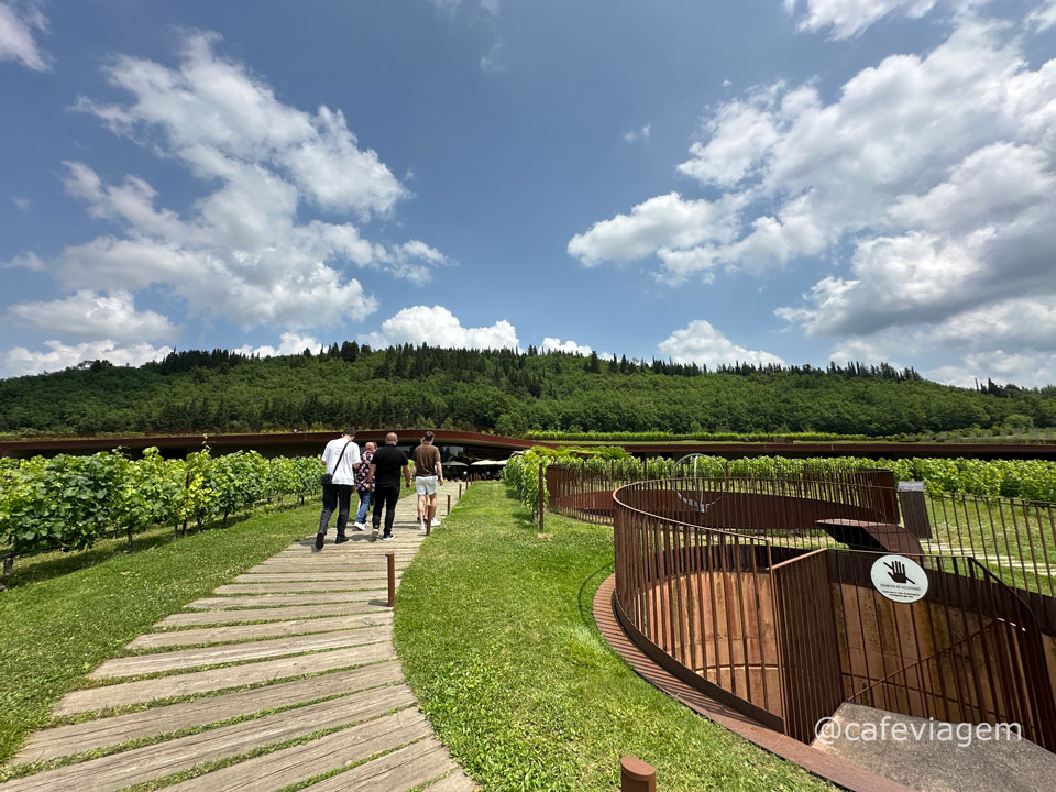 vinícola Antinori na Toscana