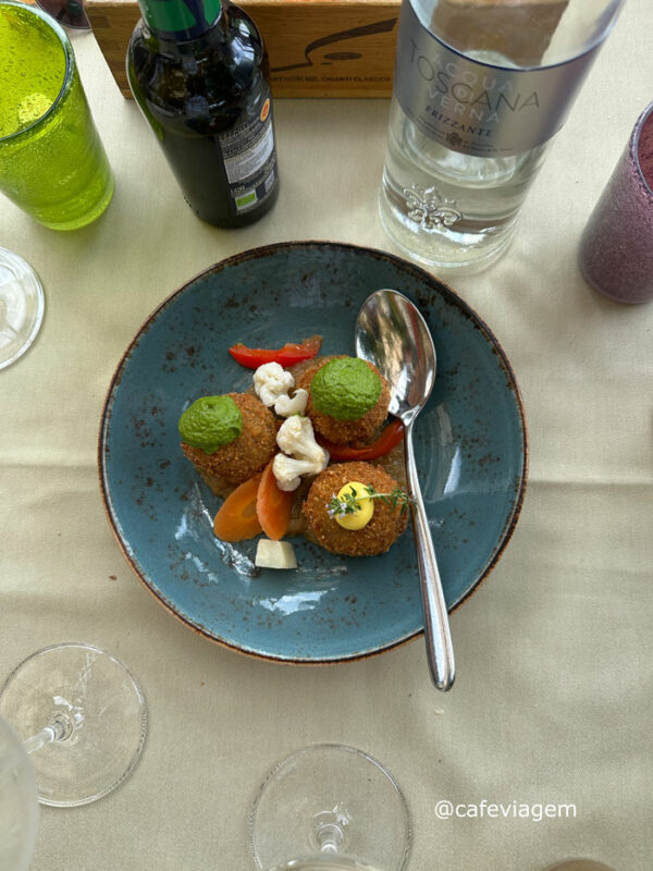 restaurante da Antinori na Toscana