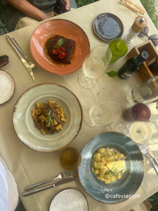 restaurante da Antinori na Toscana